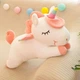 Мягкая игрушка-подушка Единорог 40 см, белый - изображение 3