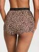 Бавовняні високі трусики-шорти Victoria's Secret High-Waist Boyshort Panty M леопардові 27115942 - изображение 2
