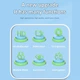 Детский фотоаппарат H04 Dinosaur двухкамерный HD Green - изображение 5
