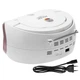 Радіо Бумбокс Adler AD 1181 портативна магнітола CD MP3 USB FM радіо 3 Вт White gold - зображення 7