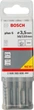 Ударный бур Bosch SDS-Plus-5, 3.5х50х110 мм, 10 шт (2608585608) - изображение 2