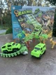 Гибкий автомобильный трек с динозаврами Dinosaur 192 с 192 деталями и фигурками динозавров - изображение 3