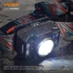 Ліхтарик LED налобний 410Lm 5000К чорний VLF-H035C Videx - зображення 2