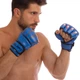Рукавички для змішаних єдиноборств MMA на липучці S Поліуретан Zelart синій BO-1394 - зображення 2