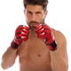 Рукавички для змішаних єдиноборств MMA на липучці M Поліуретан Zelart червоний BO-1394 - зображення 6