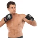Перчатки для смешанных единоборств MMA на липучке размер M Кожа BOXER черный 5020 - изображение 9