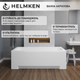 Ванна акриловая Helmken Luna 150x70 см (3692591FG9) комплект 3 в 1: прямоугольная ванна, ножки и Белая фронтальная панель - изображение 3