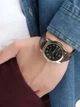 Чоловічий наручний годинник Casio MTP-V001GL-1B, кварцовий, шкіряний ремінець, водозахист 30 м - зображення 6