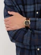 Чоловічий наручний годинник Casio MTP-V001GL-1B, кварцовий, шкіряний ремінець, водозахист 30 м - зображення 7