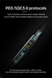 Паяльник Alientek T90B 140W — компактний, потужний, з OLED дисплеєм - зображення 5