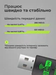 Адаптер Wi-Fi 6 двухдиапазонный Bluetooth 5.3 600 + 286 Мб/с сигнал 2в1 AX900 Mbps беспроводной мини вай фай ресивер USB3.0 для ПК ноутбука компьютера wifi 5G 2.4/5 ГГц plug and play блютуз высокая скорость - изображение 2