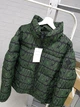 Дута куртка пуховик оверсайз Zara чорний-зелений S арт.6985\311\800 - зображення 5