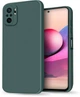 Силіконовий чохол HardCorner Xiaomi Redmi Note 10S (з мікрофіброю) Green (34848-08) - зображення 1