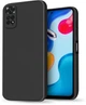 Силиконовый чехол HardCorner Xiaomi Redmi Note 11 (с микрофиброй) Black (34857-2B) - изображение 1