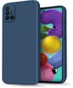 Силіконовий чохол HardCorner Samsung Galaxy A51 A515 (з мікрофіброю) Blue (34816-28) - зображення 1