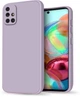 Силіконовий чохол HardCorner Samsung Galaxy A71 A715 (з мікрофіброю) Lilac (34819-3B) - зображення 1