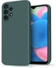 Силіконовий чохол HardCorner Samsung Galaxy A32 A325 (з мікрофіброю) Green (34799-08) - зображення 1