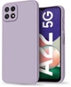 Силіконовий чохол HardCorner Samsung Galaxy A22 5G A226 (з мікрофіброю) Lilac (36127-3B) - зображення 1