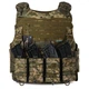 Плитоноска Warmor Gen.4 (Комплект 4 подсумки) с системой быстрого сброса. Molle. Цвет Пиксель - изображение 2