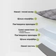 Ковдра велюрова обтяжена 8 кг антистресова 150х200 см Love You (A-047685) - зображення 3