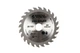 Диск пильный для дерева Mastertool с твердосплавными напайками 125х22.2х24Т 08-7122 - изображение 1