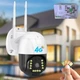 Камера видеонаблюдения 4G Sim V380 PRO IP 66 поворотная с ночной съемкой, двусторонней аудио связью и датчиком движения - изображение 2
