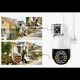 Беспроводная камера видеонаблюдения DUAL CAMERA P12 WIFI IP 360/90 V380PRO 3+3.0mp с датчиком движения и креплением - изображение 2