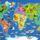 Пазл Ravensburger «Карта мира с животными», 30 деталей - изображение 2