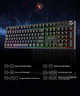 Koorui MK104 Повнорозмірна Механічна Ігрова Клавіатура з RGB Підсвіткою, USB Type-C, Анти-грізінг - зображення 2