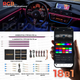 RGB 18в1 Контурне Ambient підсвічування салону авто (Преміум якість) - зображення 1