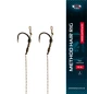 Готовий повідець W4C з волоссям METHOD hair rig, гачок WIDE GAPE №10 - зображення 1