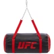 Мешок боксерский Апперкотный UFC PRO UHK-75101 Диаметр: 46 см. Вес: 25 кг. Цвет: черный - красный, Материал: Поливинилхлорид (PVC). - изображение 1