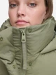 Куртка демисезонная удлиненная с капюшоном женская Levi`s 296716899 XS Зеленая (1159849392) - изображение 4