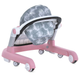 Ходунки дитячі ME 1163 MULTIWAY Pink зі світловими ефектами, музика, 6 шт колес, стопор Рожеві - изображение 5