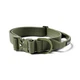Облегченный тактический ошейник с ручкой для собак BullyBillows Lighter Combat Collar Handle 4 cm L: 40 мм, ОШ 48-66 см Зеленый - изображение 1