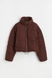 Куртка демісезонна жіноча H&M 202451-4 S(165/88) коричневий (2024510003) - зображення 1