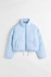 Куртка демісезонна жіноча H&M 202990-4 XS(160/80) блакитний (2029900002) - зображення 1