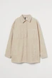 Куртка демісезонна жіноча H&M 210147-4 XS(160/80) бежевий (2101470002) - изображение 1