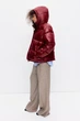 Куртка демісезонна жіноча H&M 210528-4 L(175/104) бордовий (2105280005) - изображение 4