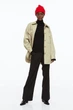 Куртка-сорочка жіноча H&M 202871-4 M(170/96) бежевий (2028710004) - изображение 3