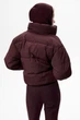 Куртка демісезонна жіноча H&M 211915-4 M(170/96) бордовий (2119150004) - изображение 7