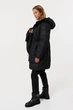 Куртка демісезонна жіноча H&M 205739-4 XL(180/116) чорний (2057390005) - изображение 4