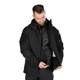 Комплект 2в1 Куртка SoftShell с подстёжкой (9488+9489) Черная (9490), S - изображение 2