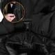 Комплект 2в1 Куртка SoftShell с подстёжкой (9488+9489) Черная (9490), S - изображение 10