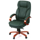 Крісло АКЛАС Тіроль EX (GB-236WW) Зелений (Шкіра Lux LC-green) - зображення 1