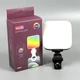 Портативне відеосвітло MJ-05 RGB з кліпсою для фіксації 1500mAh 3000-6500K - зображення 1