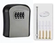 Міні сейф скринька для ключів з кодовим замком Secure Key Box Grey - изображение 2