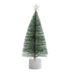 Новорічна настільна ялинка 175 мм з підсвіткою 10 LED Xmas Decor Multicolor - изображение 2