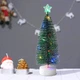 Новорічна настільна ялинка 175 мм з підсвіткою 10 LED Xmas Decor Multicolor - изображение 3