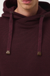 Худі чоловіче однотонне бордове RW25-BLM070-93M Medicine XL - зображення 6